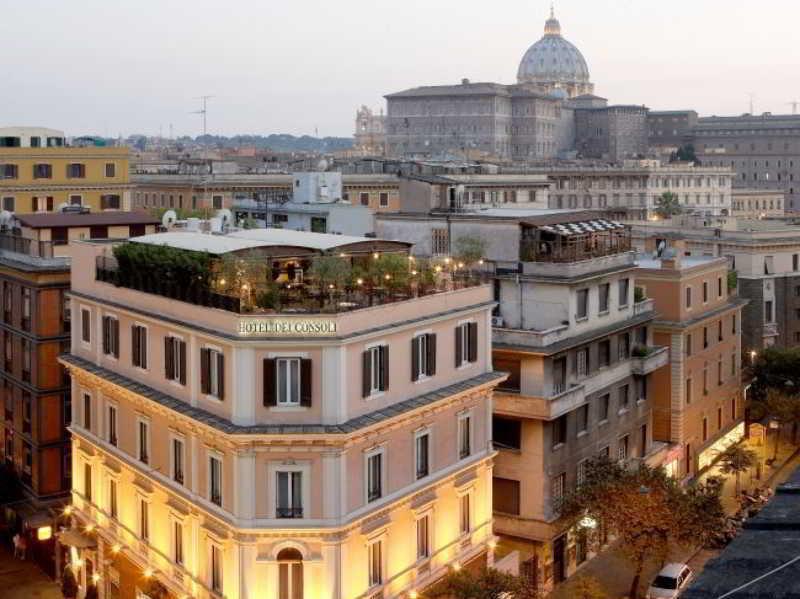 Hotel Dei Consoli Vaticano Rom Eksteriør billede